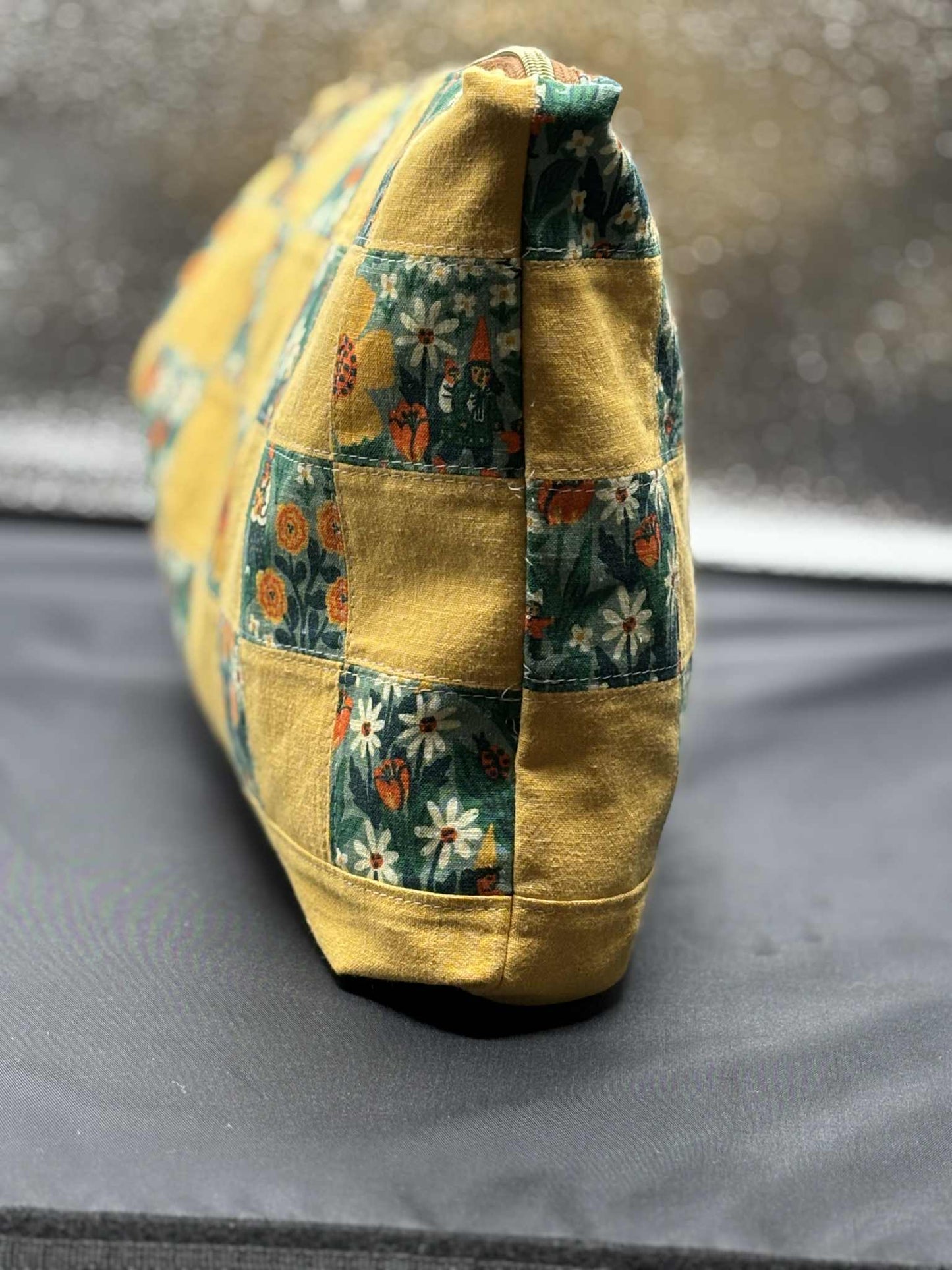 XL Quilted Flat Bottom Bag