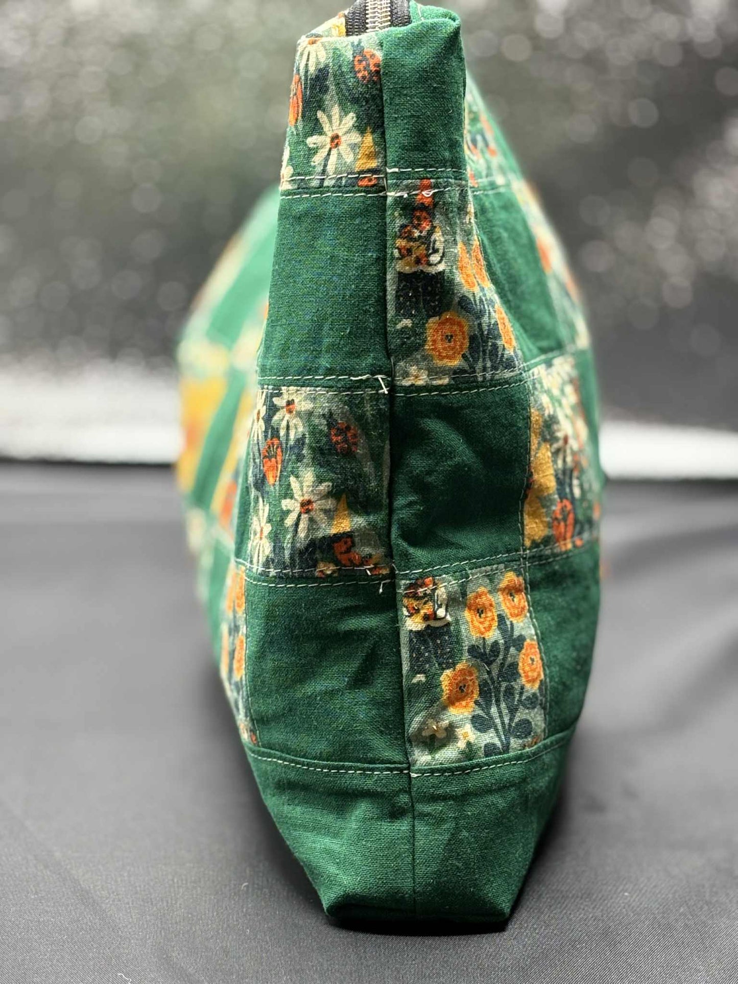 XL Quilted Flat Bottom Bag
