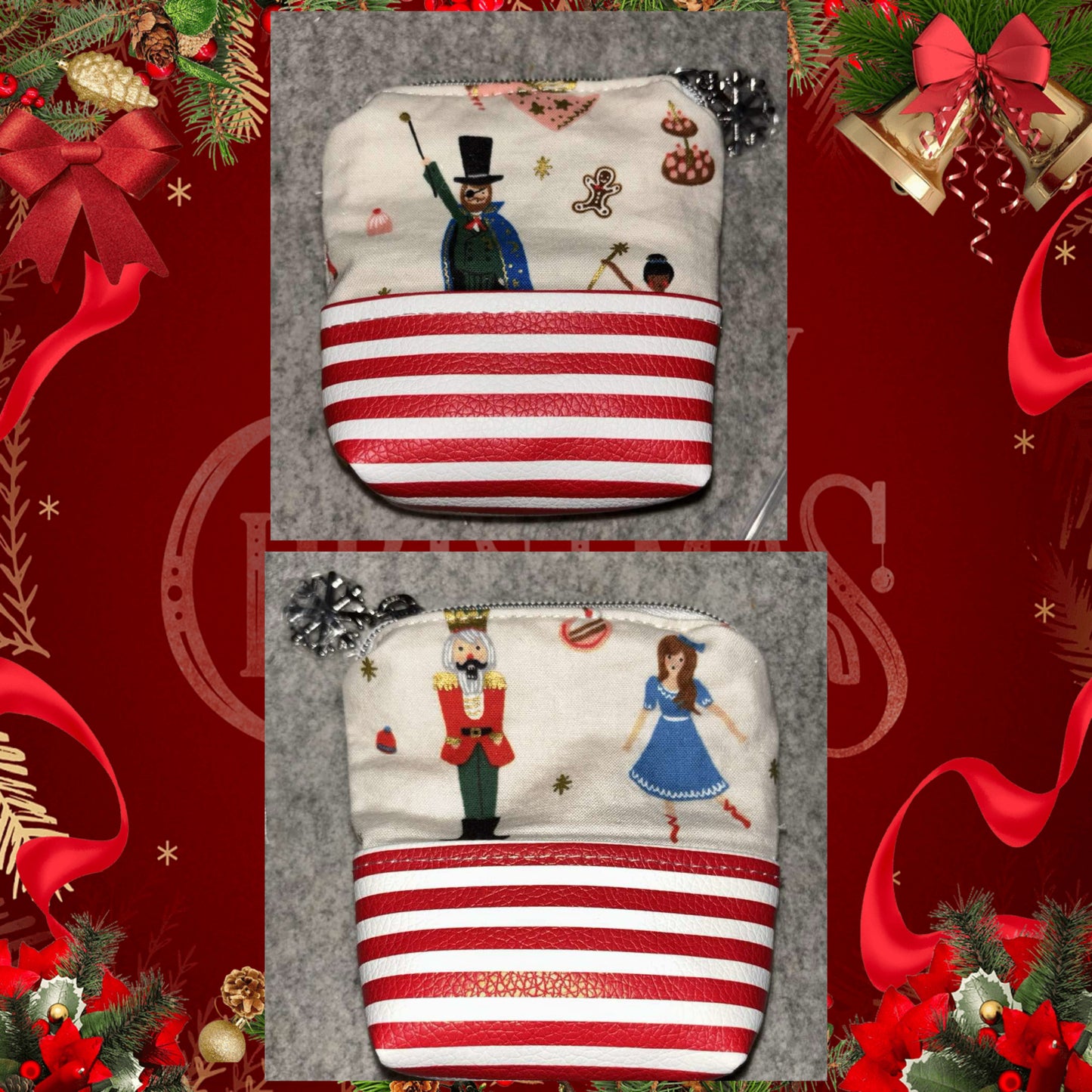 RPC Nutcracker zip pouches