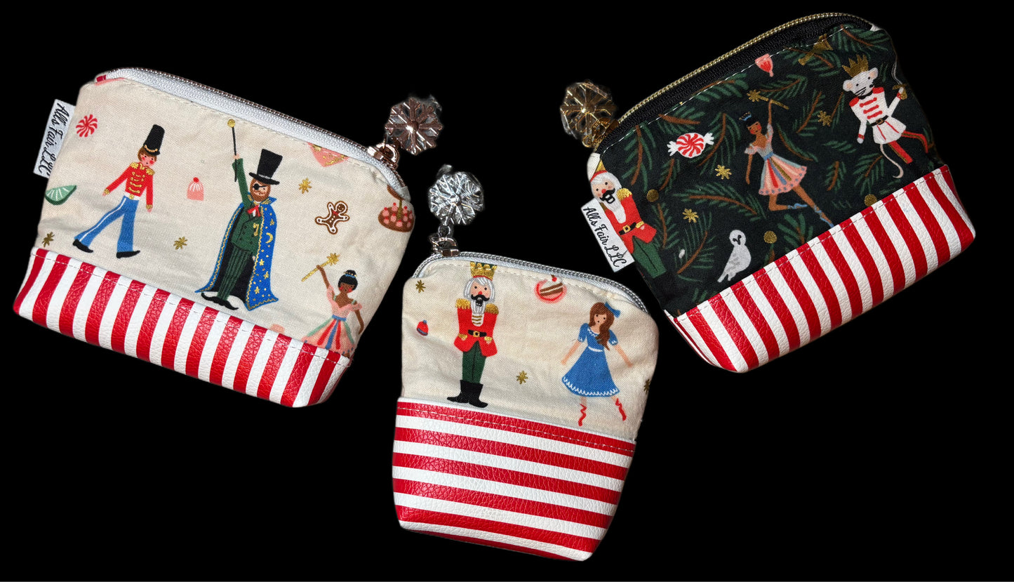 RPC Nutcracker zip pouches