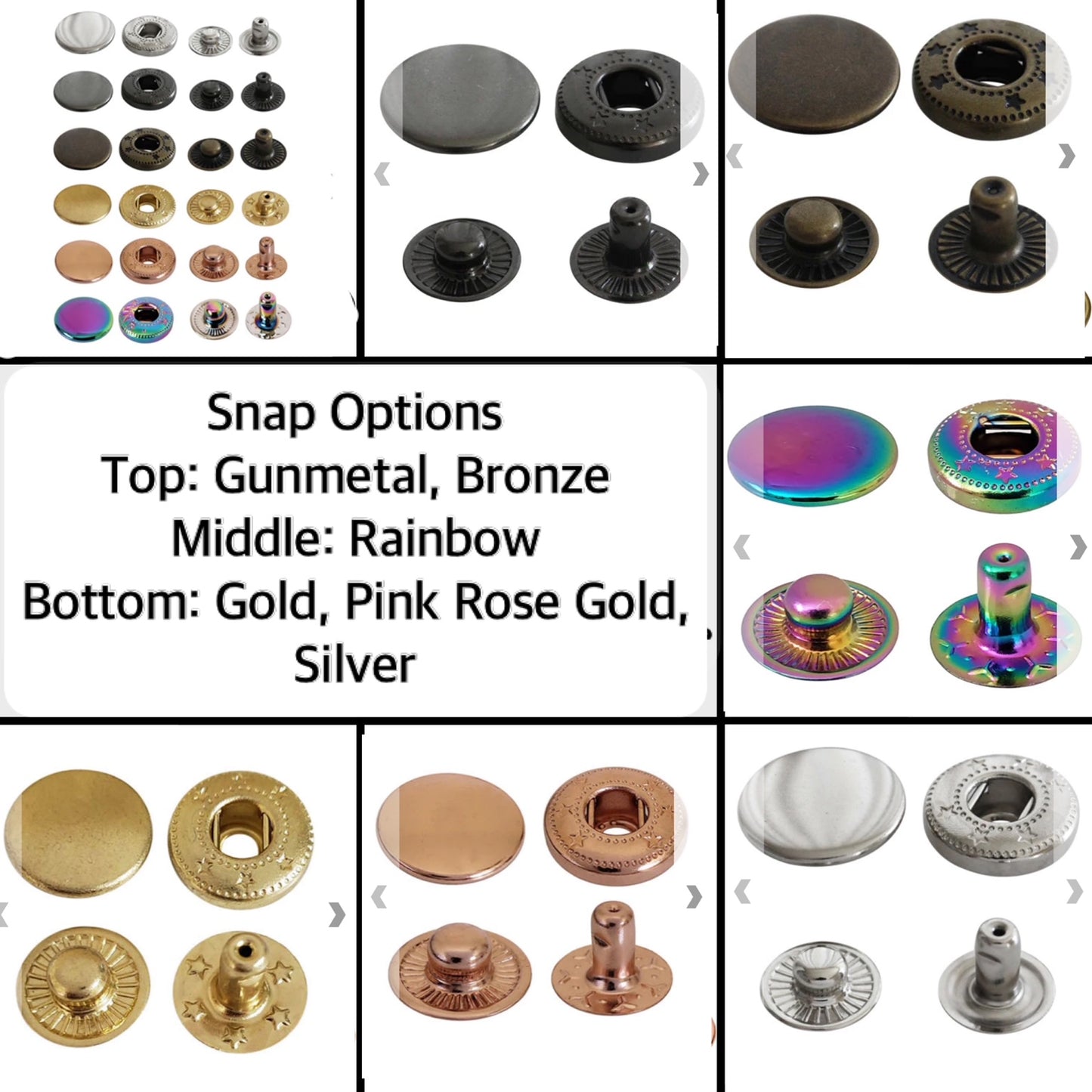 H&P Choose Your Hardware - Clasp plus Snap Keychain