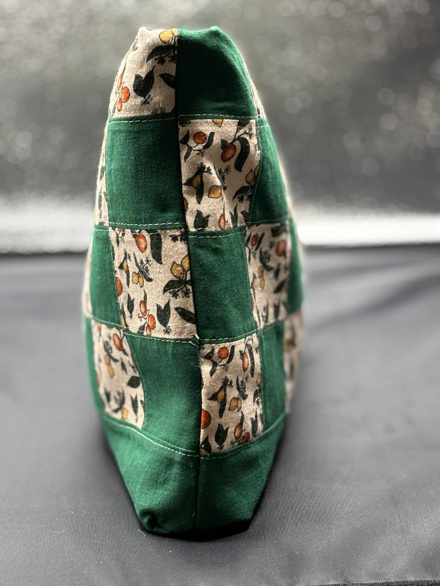 XL Quilted Flat Bottom Bag
