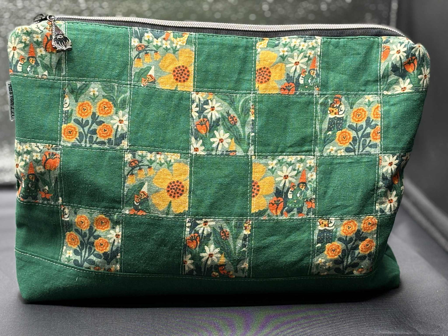 XL Quilted Flat Bottom Bag