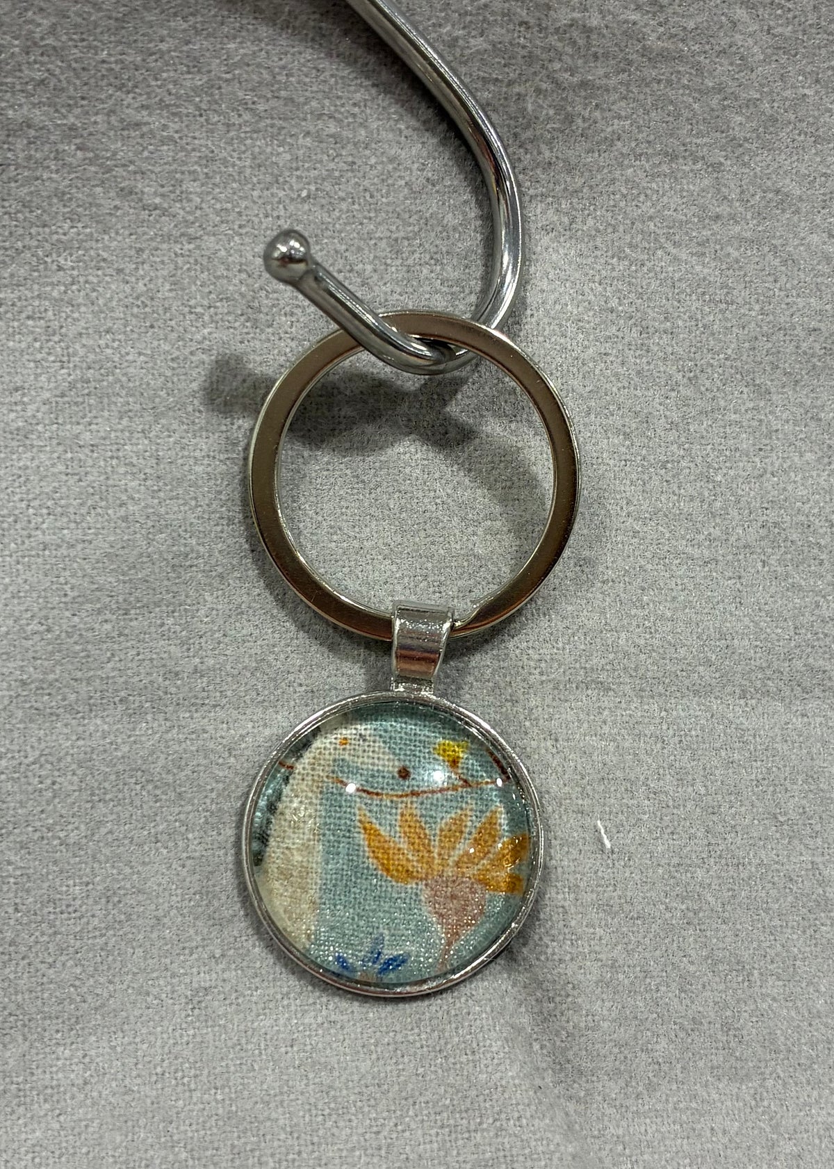 H&P Fabric Resin Pendants