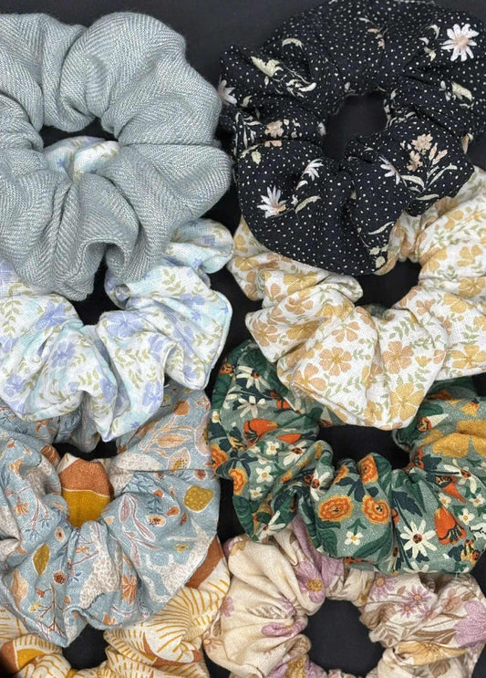 October Scrunchies