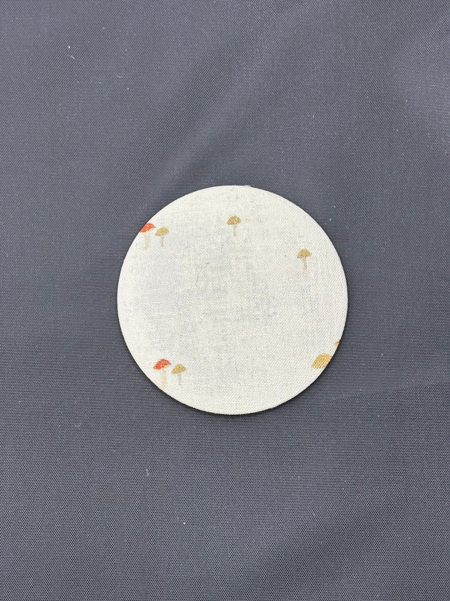 Fabric backed Pocket Mirror