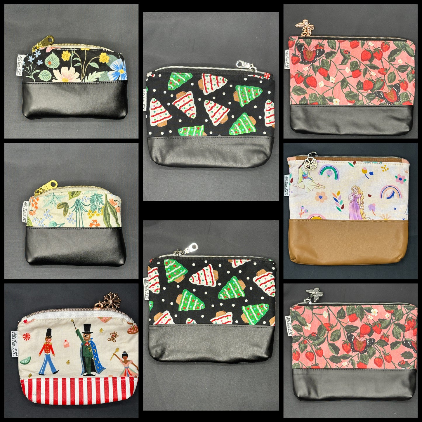 December Zippered Bags