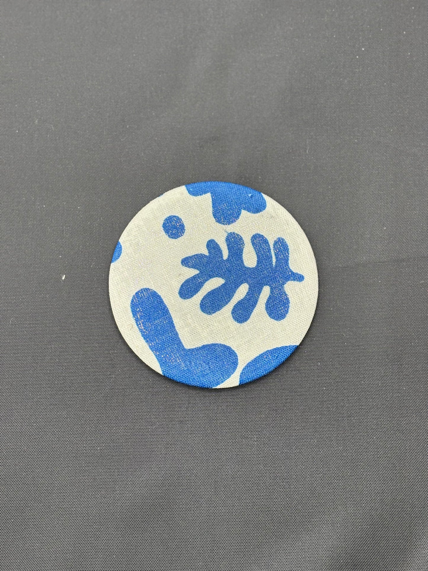 Fabric backed Pocket Mirror