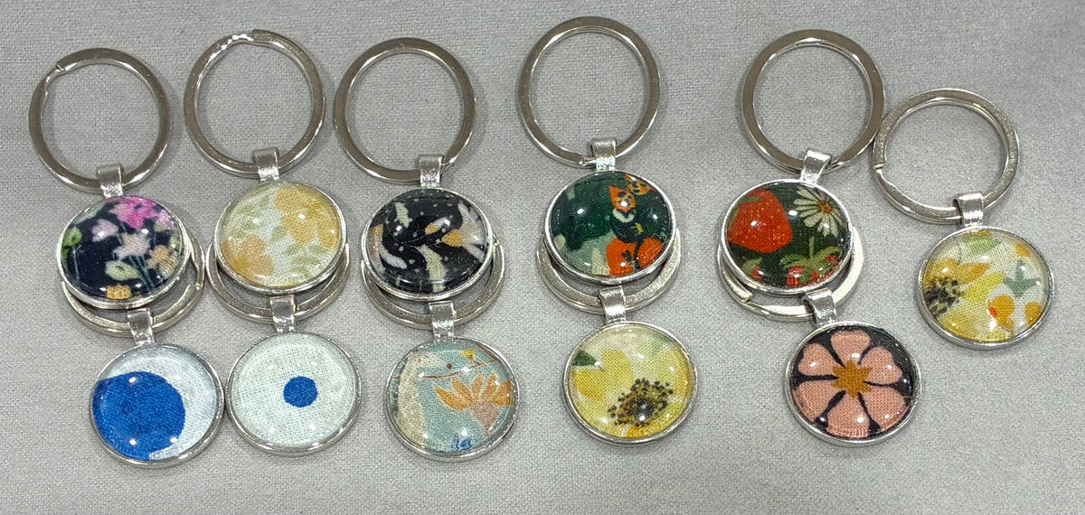H&P Fabric Resin Pendants