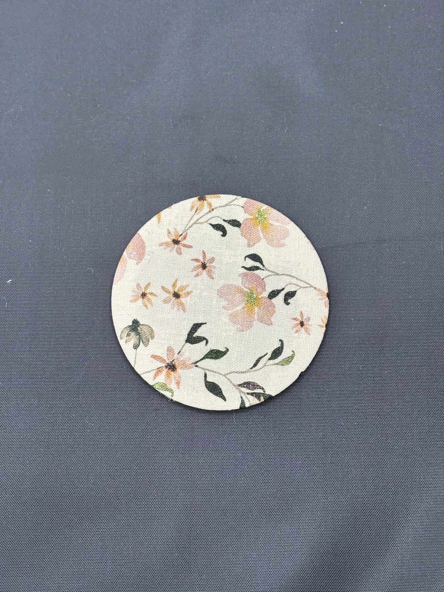 Fabric backed Pocket Mirror