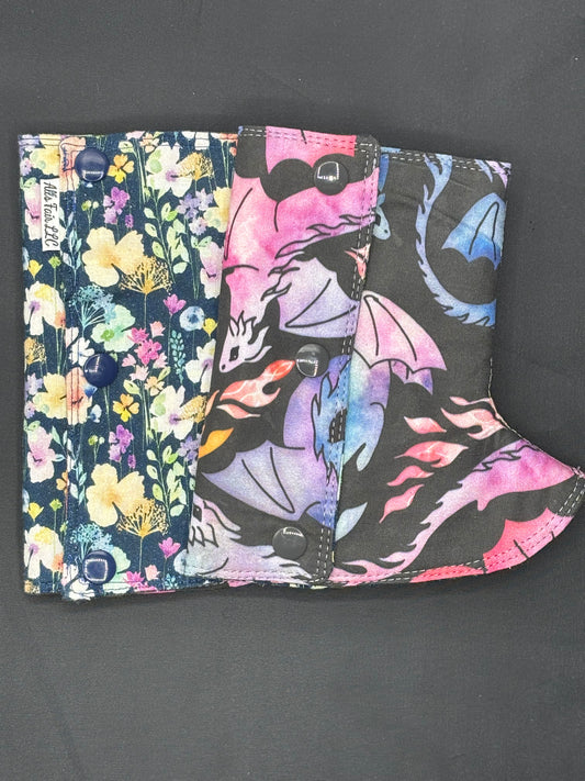 December Ready to Ship baby carrier strap protectors