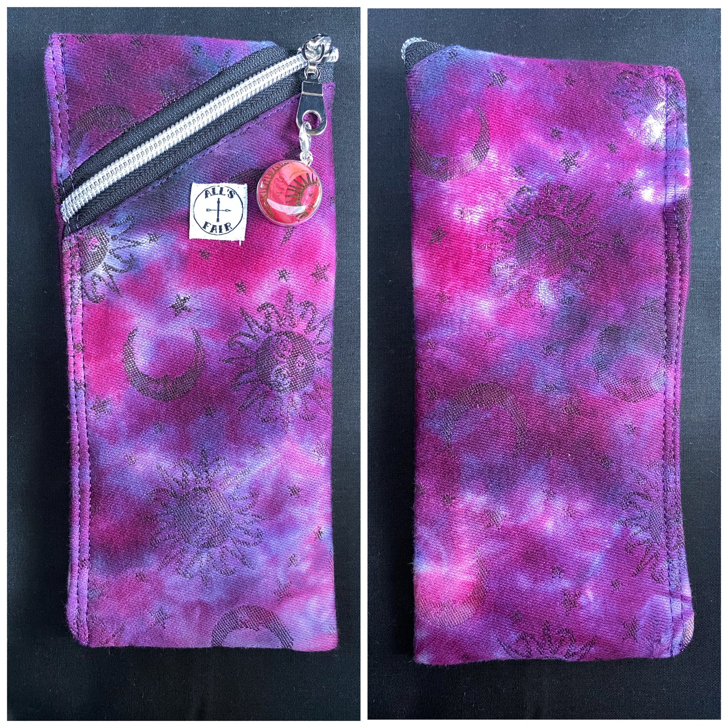 Offset zipper case