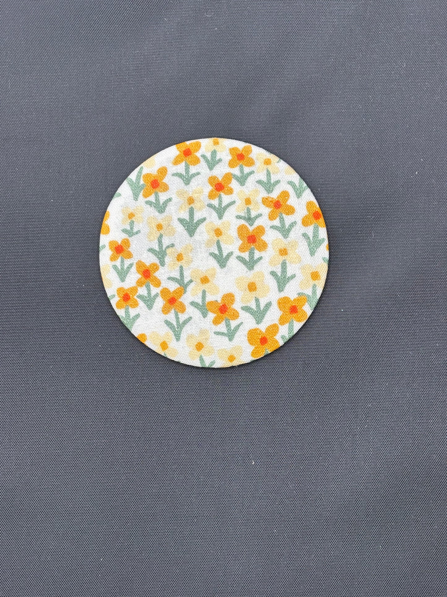 Fabric backed Pocket Mirror
