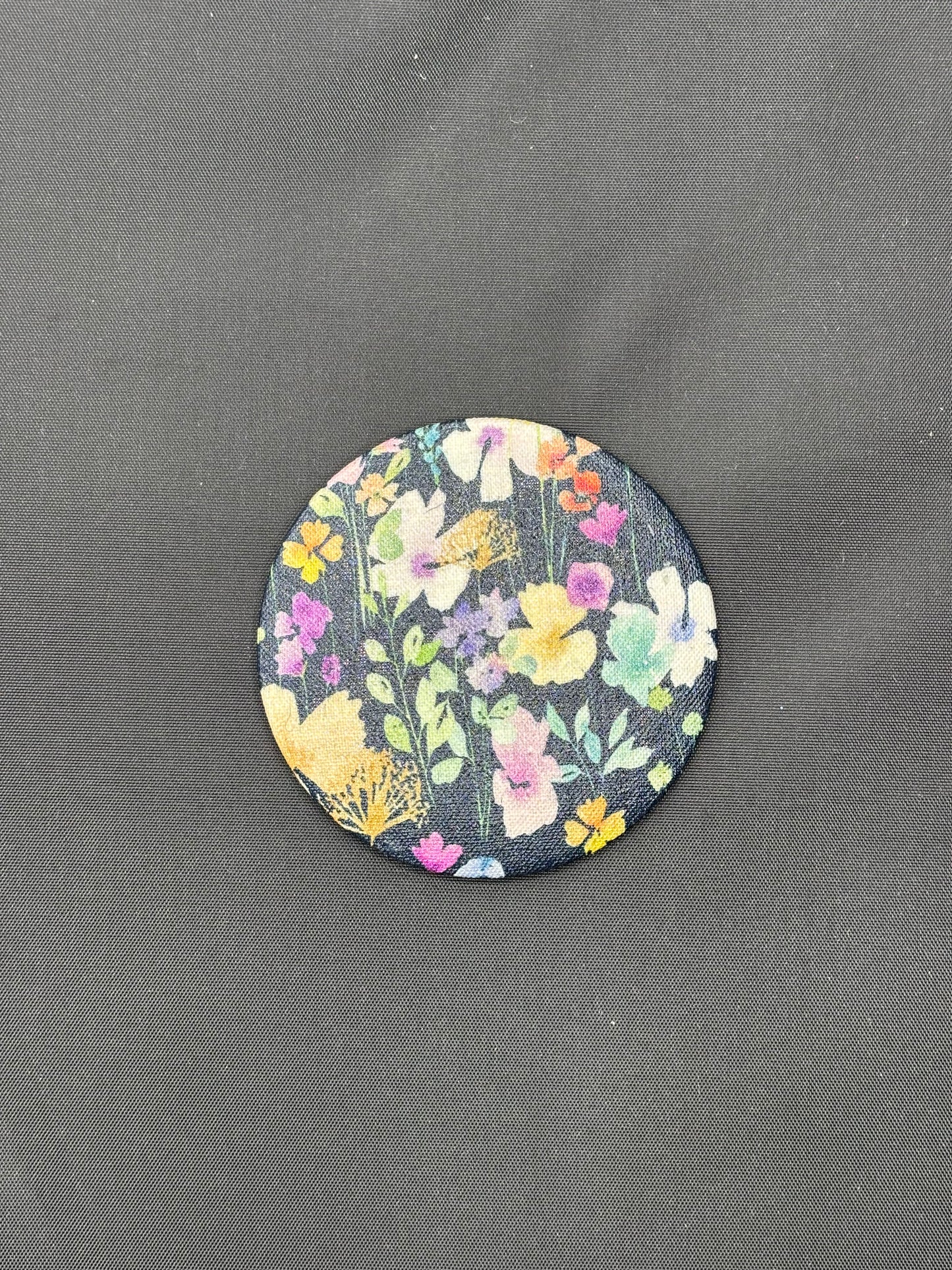 Fabric backed Pocket Mirror