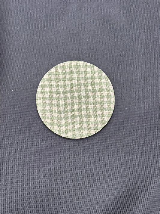 Fabric backed Pocket Mirror